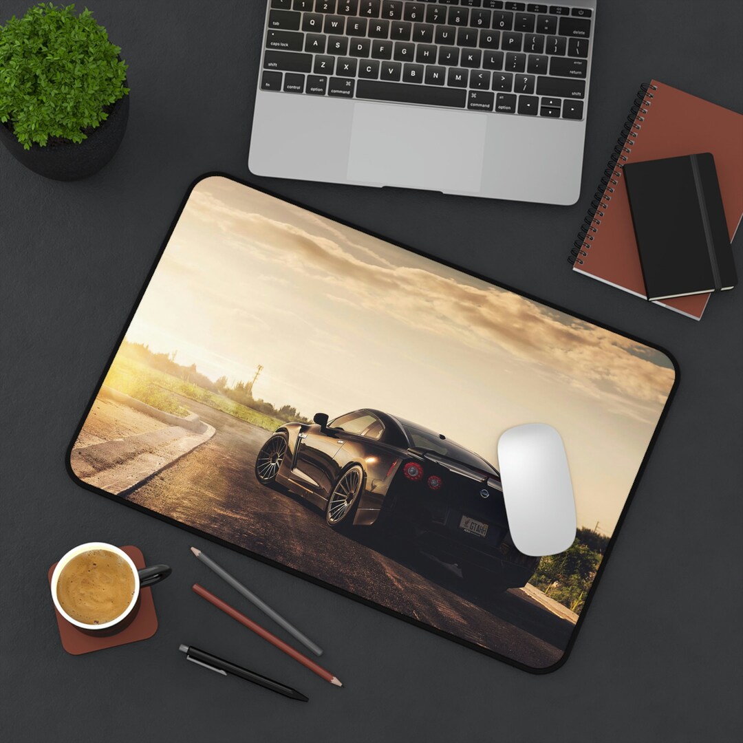 Nissan GTR Custom Desk Mat Big Gaming Mousepad Keyboard Etsy