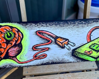 Customized Hand Painted Skateboard Decks