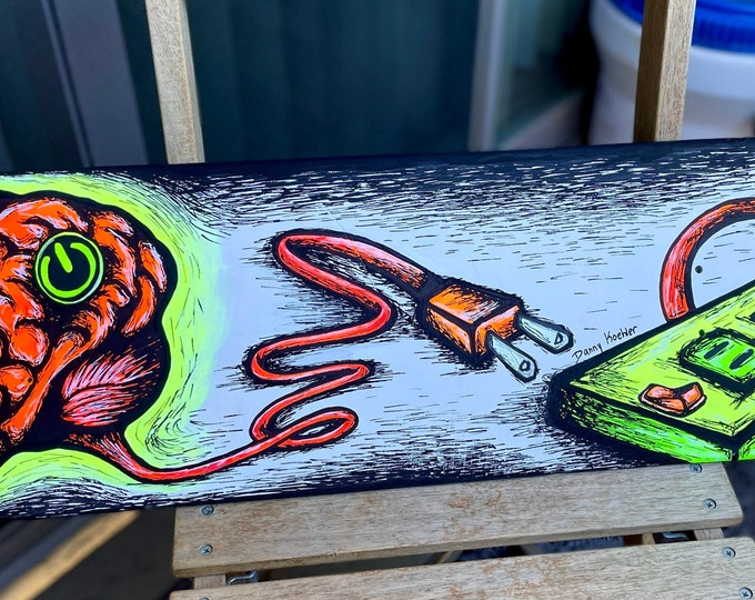Customized Hand Painted Skateboard Decks