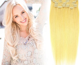 Pure 9PCS Clip-in Extensions 18 display picture 2