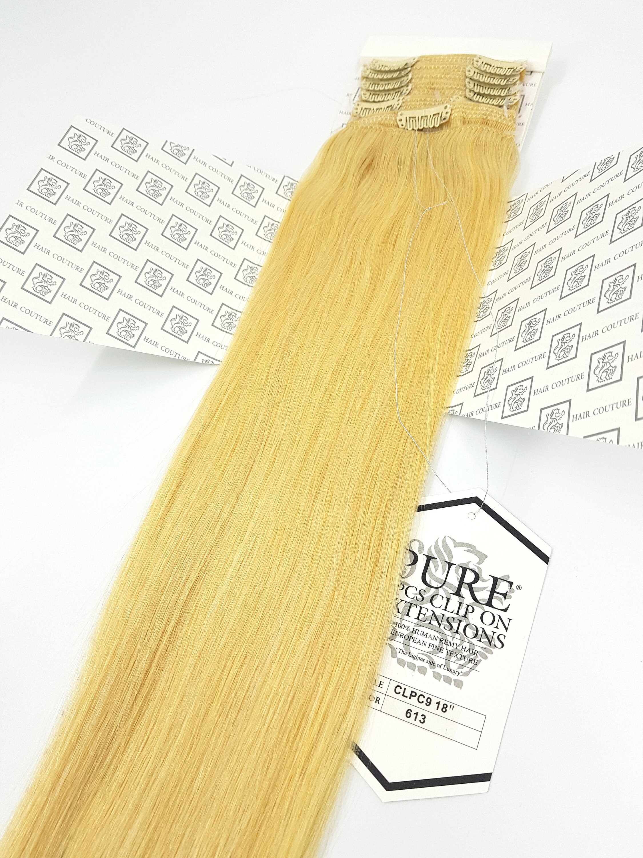 9 pcs Layered 18 inch Clip in Hair Extensions Be Creative Variety Pack Pure 9PCS Clip-in Extensions 18 main image 4