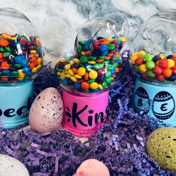 Personalized Easter Candy Dispensers