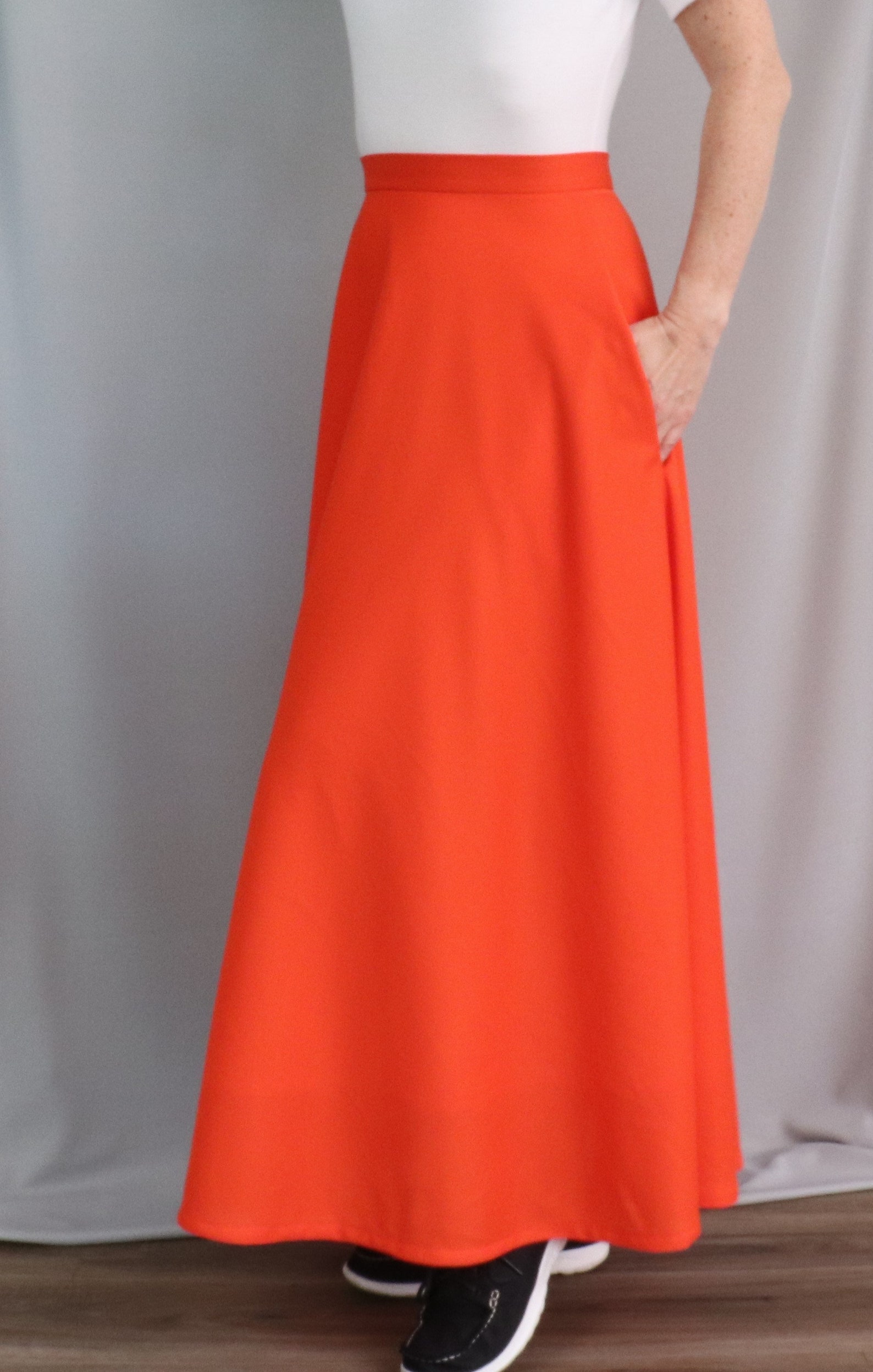 Half circle skirt with pockets women sizes 618 sewing pdf Etsy