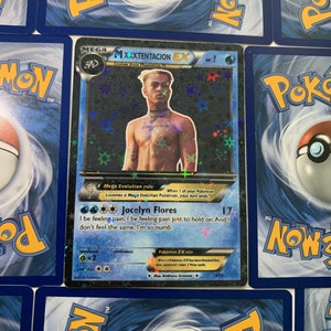 XXXTENTACION CUSTOM Pokemon Card - Etsy