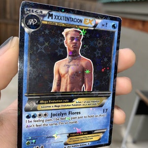 XXXTENTACION CUSTOM Pokemon Card - Etsy