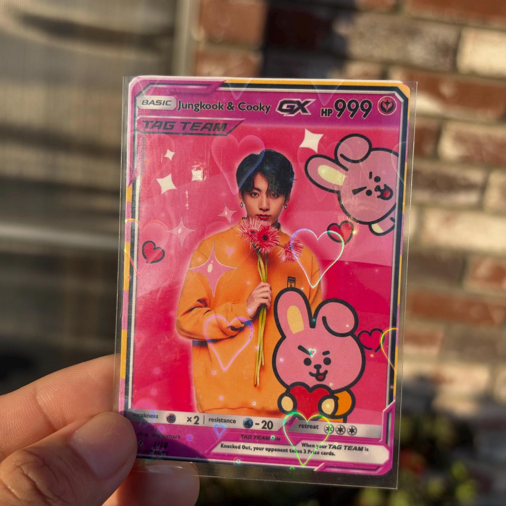 KPOP - CUSTOM Pokemon Trading Cards - Etsy