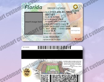 CUSTOM Kpop Prop ID Cards (Perfect for concert souvenirs, freebies, gifts, etc)