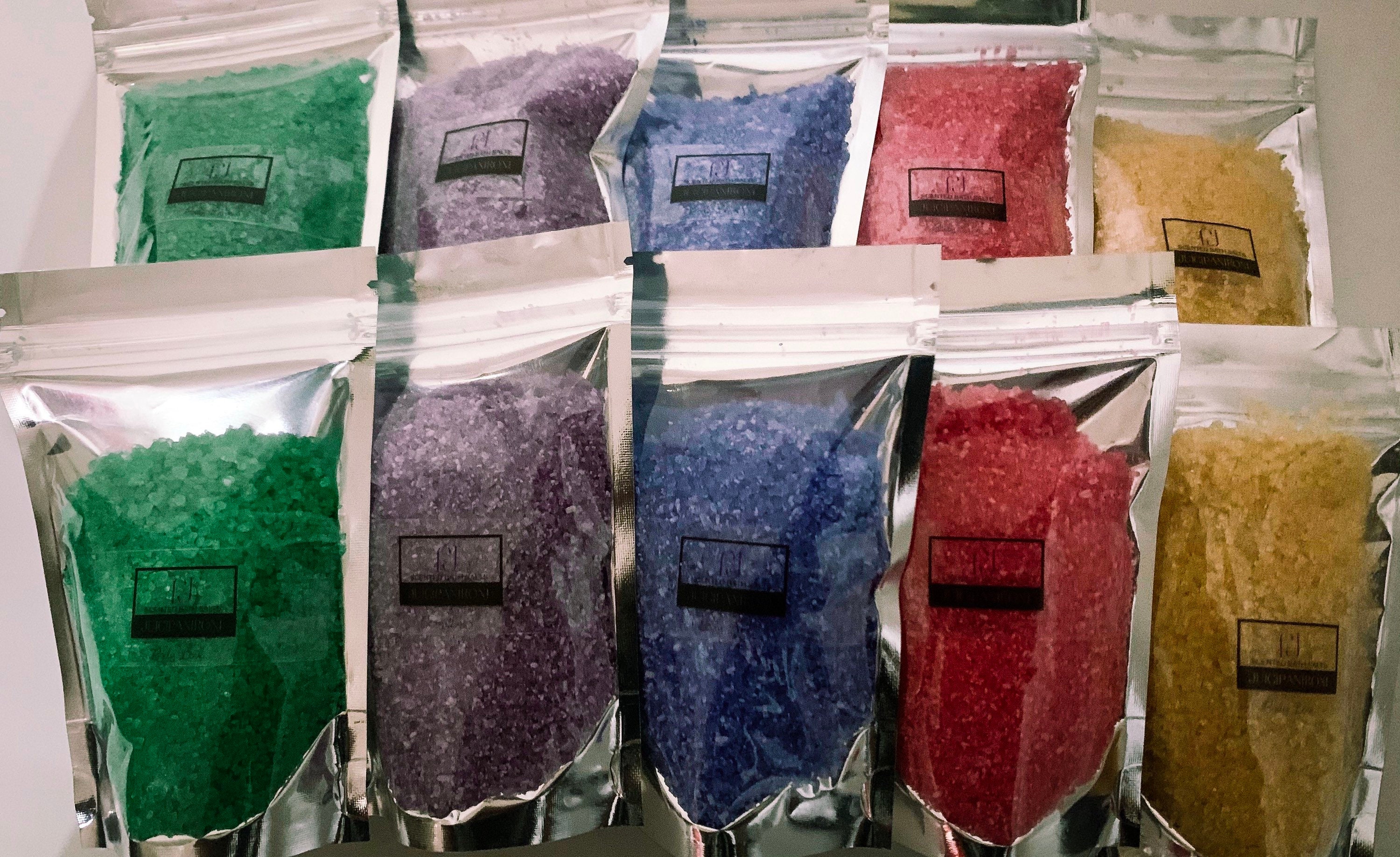 Sales de baño perfumadas 4 oz bolsas | Etsy