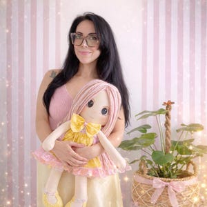 最高にかわいい巨大布人形の作り方 - 30インチ | 大きな布人形の作り方チュートリアル
