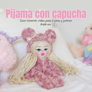 Illusion Doll Clothes: Hooded Pajama Tutorial (PDF + Video)
