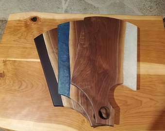 Walnut Epoxy Charcuterie Boards