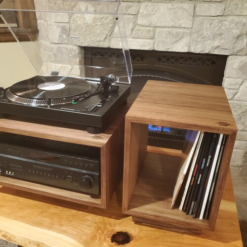 Record Player & Stereo Stand Etsy