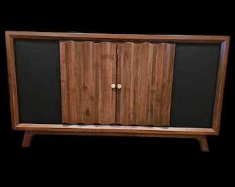 Record Player Media Console