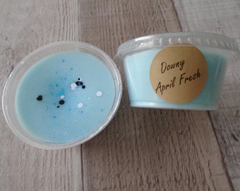 Downy April Fresh/Strong Scented Wax Melt Cup/Sample Size Wax Melt/Wax Melt Shot/Wax Melt Gift