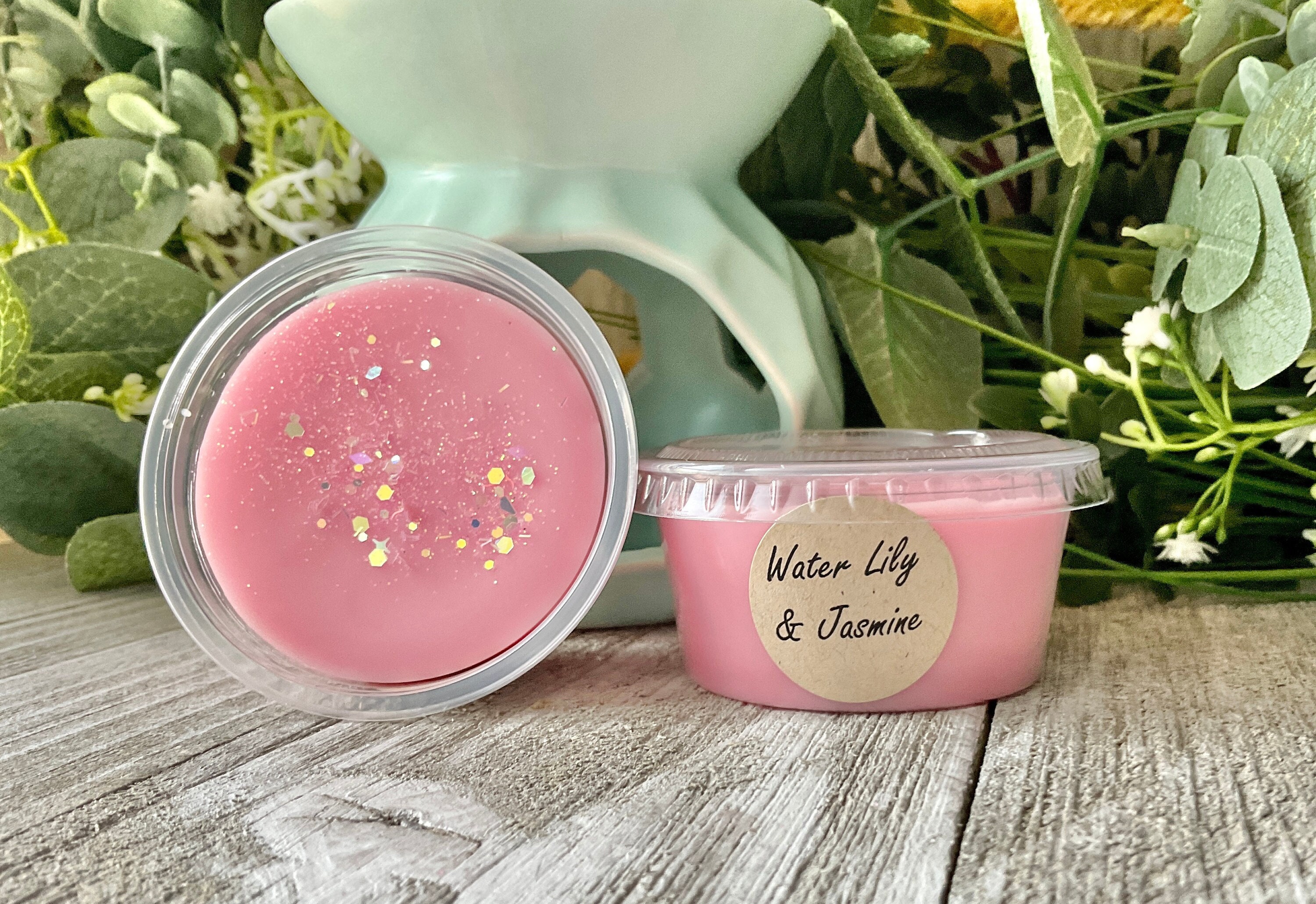 Waterlily Jasmine Wax Melts, Strong Wax Melt, 2 Oz Cup, Laundry
