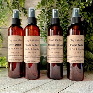 Scented Body Mist and Room Spray, Choose Your Scent, 2oz, 4oz, 8oz bild 3