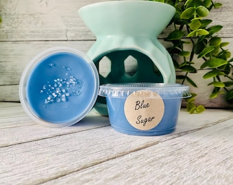 Blueberry Sugar Scented Wax Melt Cup, Home Fragrance