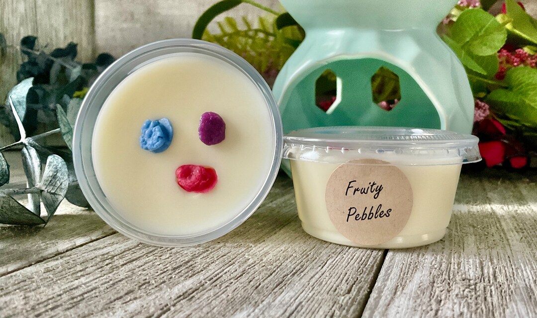 Fruity Pebbles Wax Melts, 2 Oz Sample Cup, Strong Scented Wax Melt