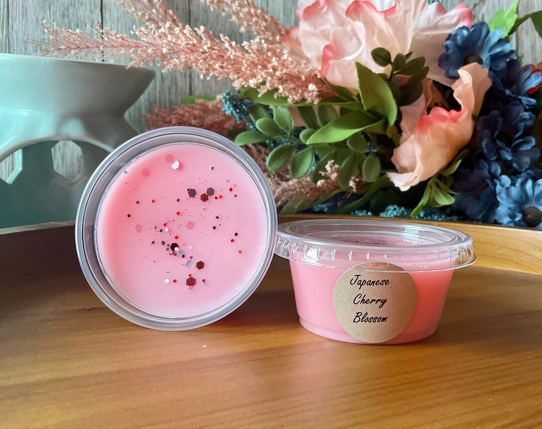 Japanese Cherry Blossom Wax Melt Strong Scented Wax Melt Wax Etsy UK