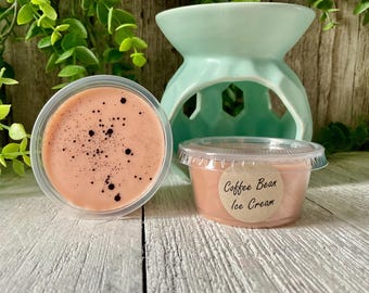 Coffee Bean Ice Cream, 2 oz Scent Shot Cup, Strong Scented