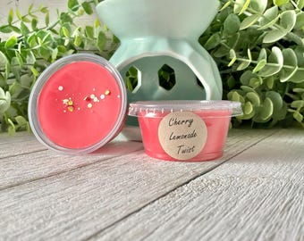 Cherry Lemonade Twist Wax Melt, 2 oz Scent Shot Cup, Strong Scented, Wax Melt Gift