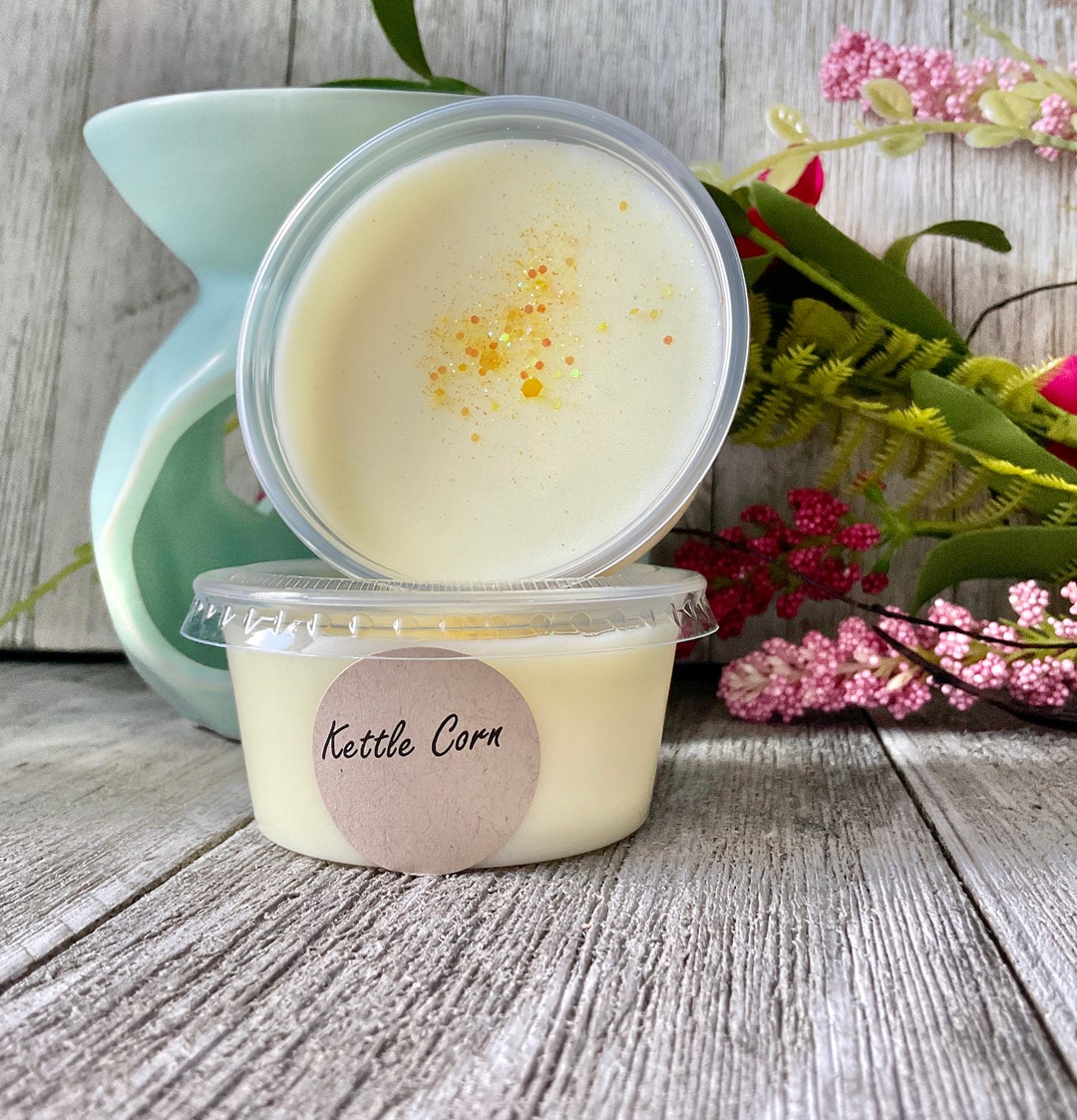 Kettle Corn Wax Melt, Soy Wax Melts, 2 Oz Cup, Home Fragrance, Popcorn