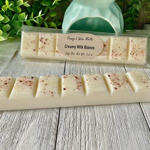 Creamy Milk Bianco, Strong Scented , 3.2 oz Snap Bar