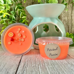 Patchouli Passion, 2 oz Cup, Wax Melts, Wax Melt Tarts, Strong Scented Wax Melts