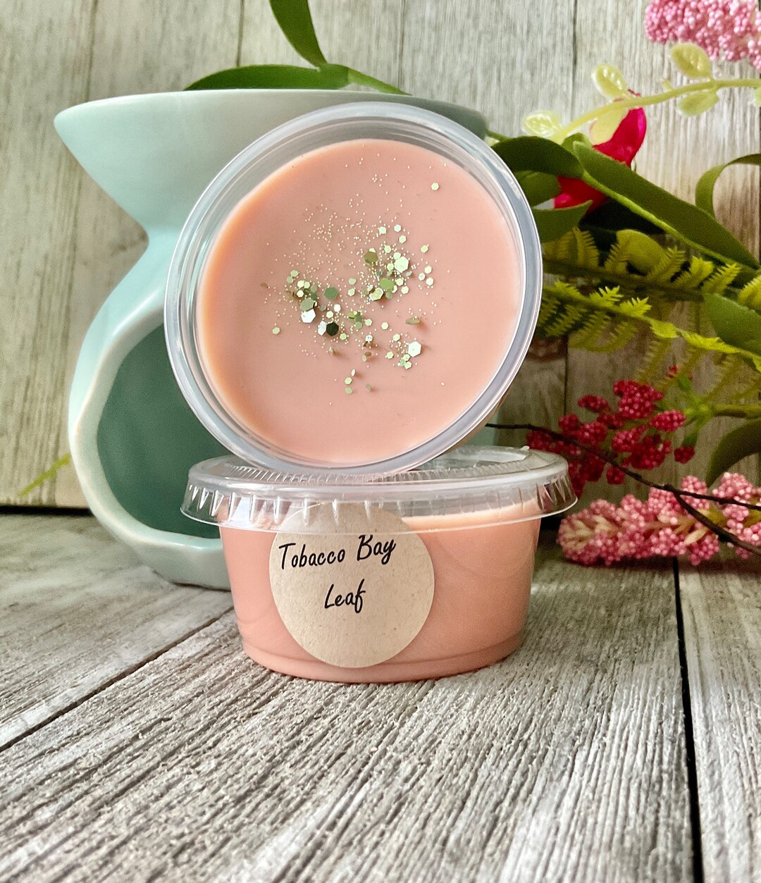 Tobacco Bayleaf Wax Melts Strong Wax Melts 2 Oz Cup Soy Wax Etsy UK