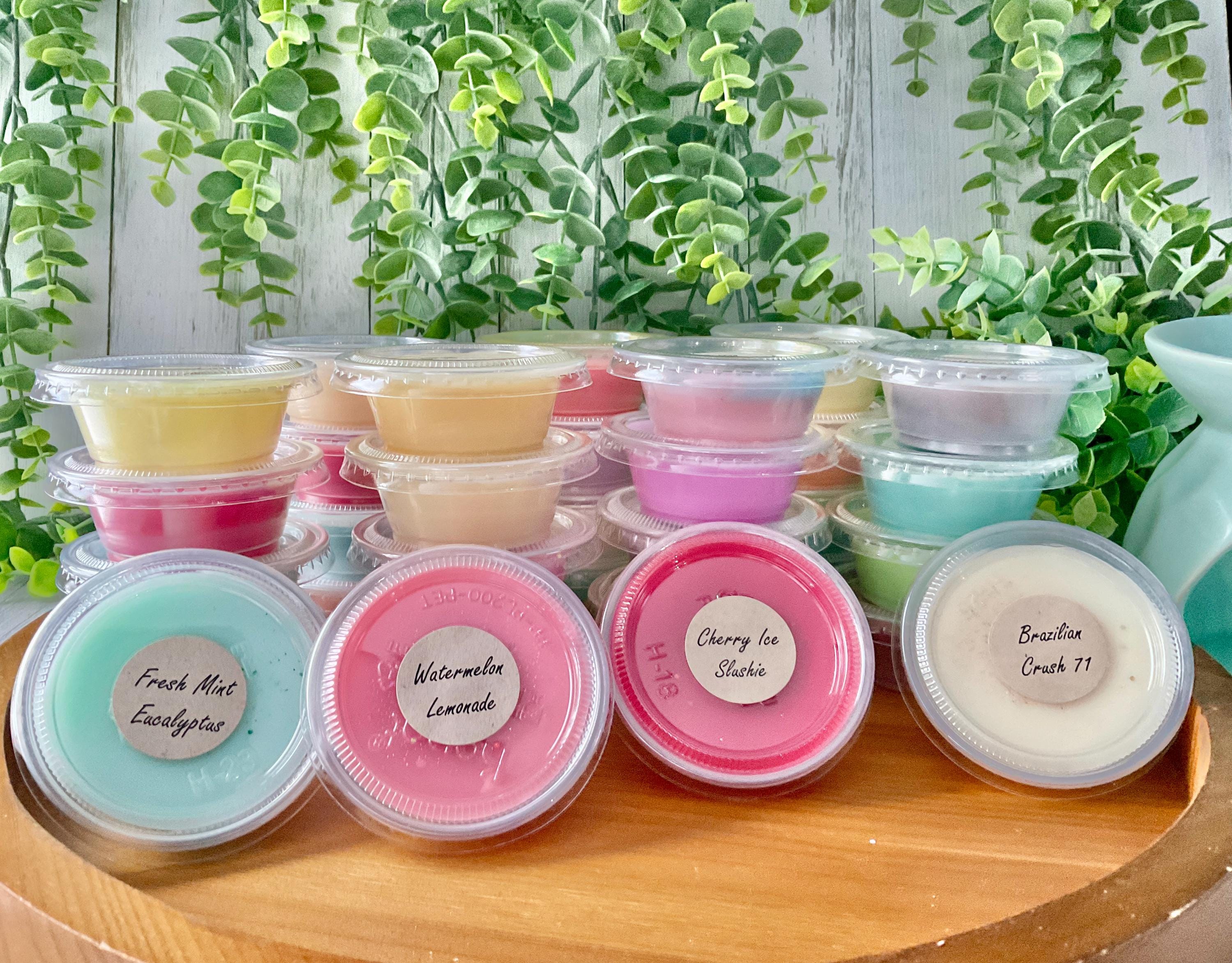 Buy 6 Get 1 FREE Wax Melt Samples, 1 Oz Cup, Choose Your Fragrance ...
