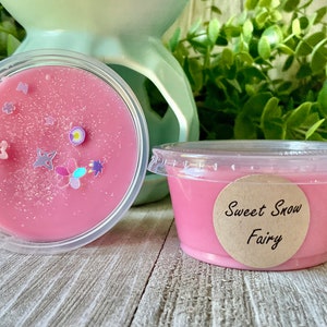 Sweet Snow Fairy, 2 oz Cup, Strong Scented Wax Melt, Wax Tarts