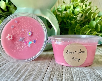 Sweet Snow Fairie, 2 oz Cup, Strong Scented Wax Melt, Wax Tarts