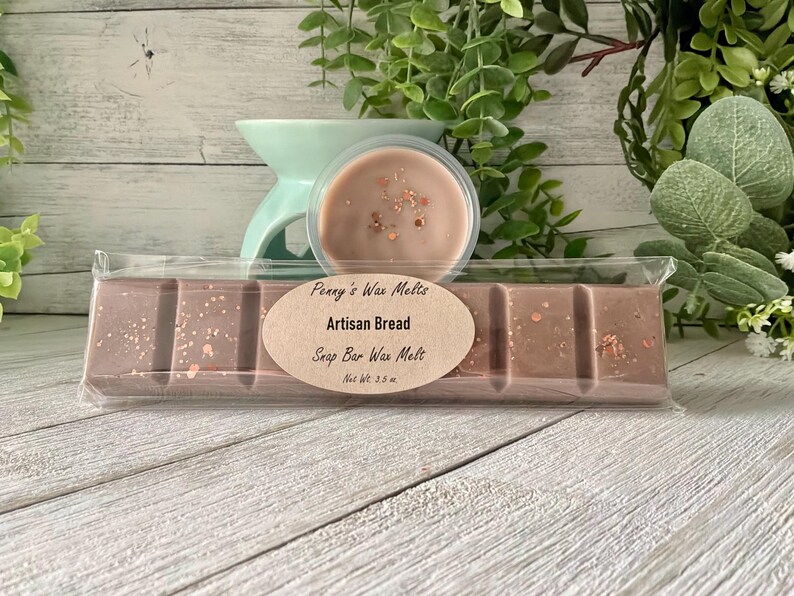 Artisan Bread Wax Melt: Strong Bakery Scent, 2 oz Cup afbeelding 5