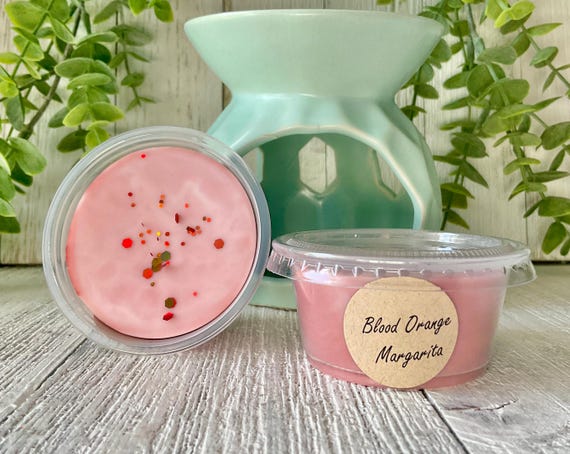 Blood Orange Margarita: Hand Poured Soy Wax, 2 oz cup