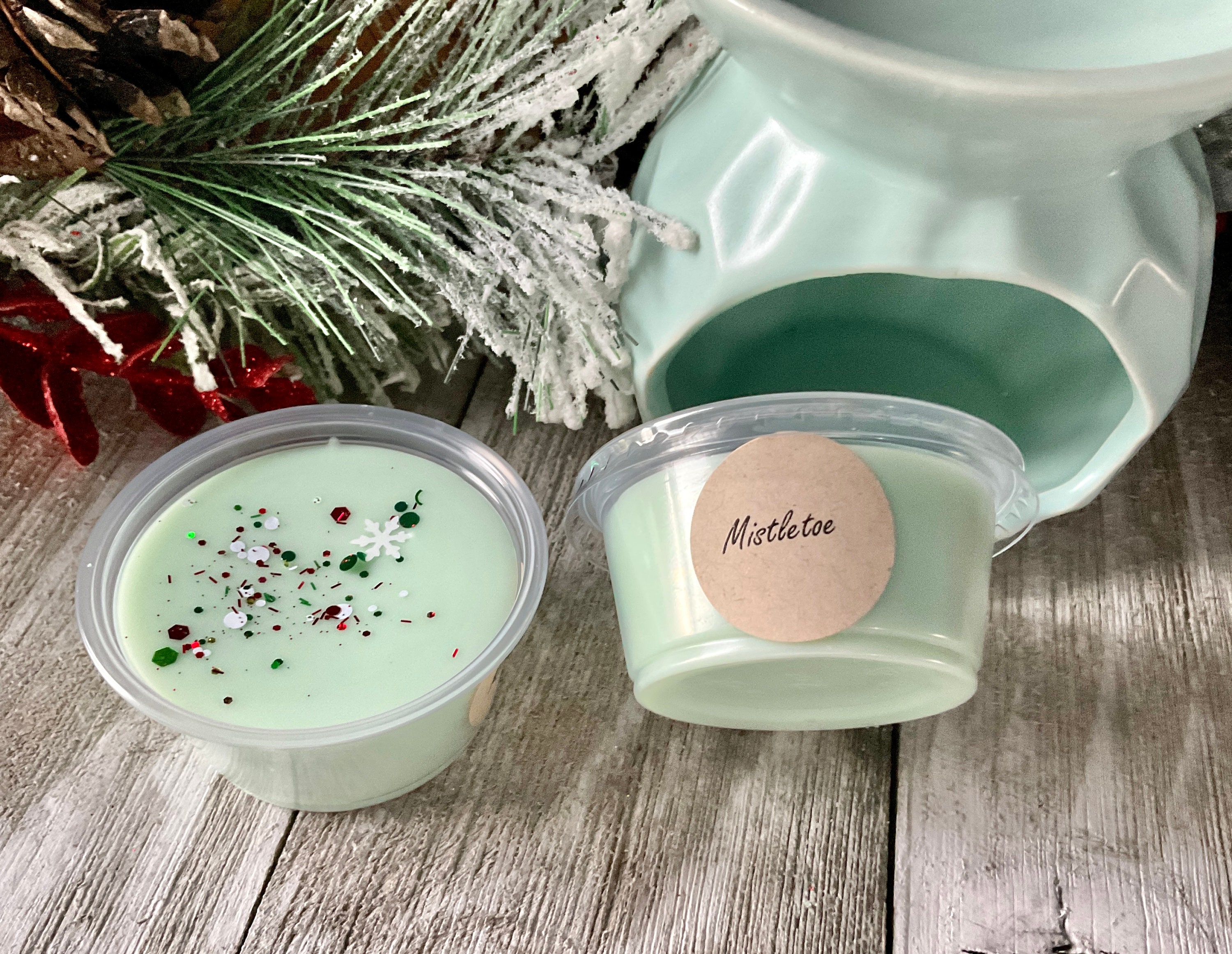 Mistletoe - Natural Soy Wax Candle - Craft + Foster