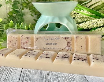 Vanilla Bean, Strong Wax Melt, 3.2 oz Snap Bar, Wax Tarts