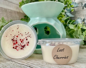 Lost Cherries Wax Melts, 2 oz Shot Cup, Strong Scented Wax Melt, Cologne Wax Melts, Wax Melt Gift, Wax Tarts, Wax Melts for Warmer