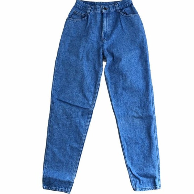 Gitano High Waist Taper Mom Jeans Light Wash