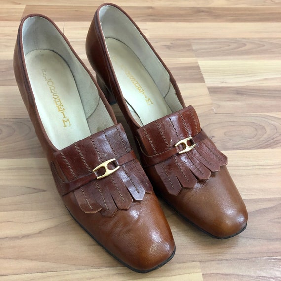Floresheim Heeled Penny Loafers