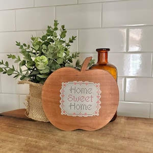 Fall Wood Pumpkin / Tiered Tray Decor / Farmhouse Decor / Fall Decor
