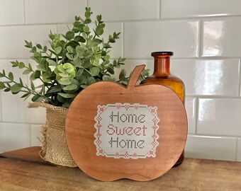 Fall Wood Pumpkin / Tiered Tray Decor / Farmhouse Decor / Fall Decor
