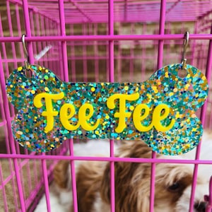 Personalized Crate Sign | Dog Crate Nameplate | Gift for Dog Lover | Pet Gift | Kennel Name Sign | Personalized Dog Gift | Dog Crate Decor