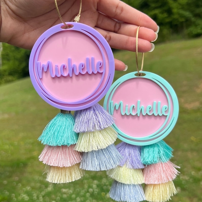 Custom Bogg Bag Charm Bogg Bag Tassel Beach Tote Charm Etsy