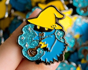 Black Mage Enamel Pin