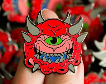 Demon Enamel Pin