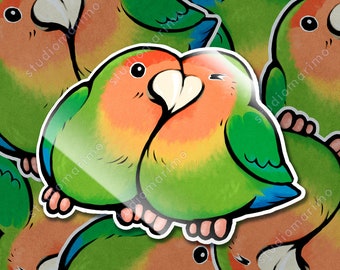 Lovebird Vinyl Sticker