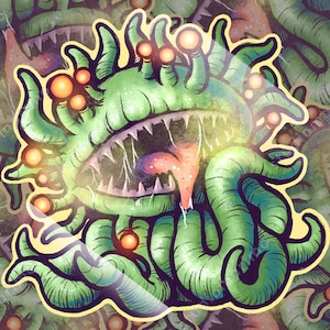 Malboro / Evil Oscar - Final Fantasy Vinyl Sticker