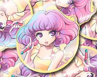 Pegatina de vinilo Creamy Mami