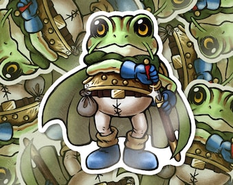 Frog - Chrono Trigger Vinyl Sticker