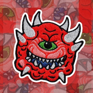 Demon Iron-on Patch
